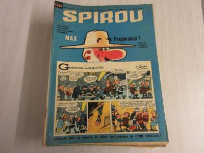 SPIROU 1366 18.06.1964 AUTO FORD GT Le MANS SPORT La GYMNASTIQUE Le GRIZZLY