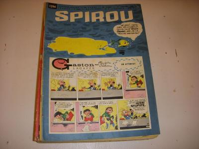 SPIROU 1294 31.01.1963 AVION BRISTOL 188 La BICYCLETTE MOULTON Le COCHON