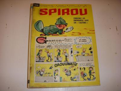SPIROU 1310 23.05.1963 Le VAMPIRE ESCRIME HORVARTH PAWLOWSKI AUTO SPORTIVE