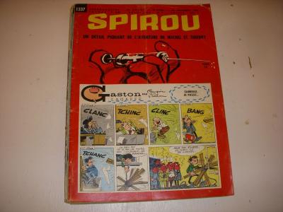 SPIROU 1337 28.11.1963 ILE de LUNDY AUTO NSU WANKEL BD Le SAINT du SAINT BERNARD