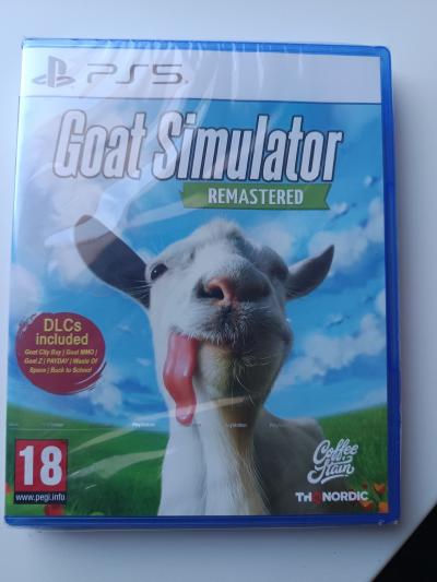 GOAT SIMULATOR REMASTERED NEUF BLISTER PS5 LIRE   PHOTOS
