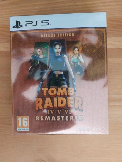 Tomb Raider IV VI Remastered Deluxe Edition Steelbook FR PS5, Neuf sous blister