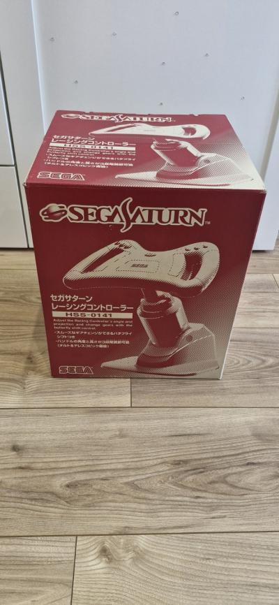 Volant Officiel Sega Saturn   Racing Controller (HSS 0141)    Excellent Etat
