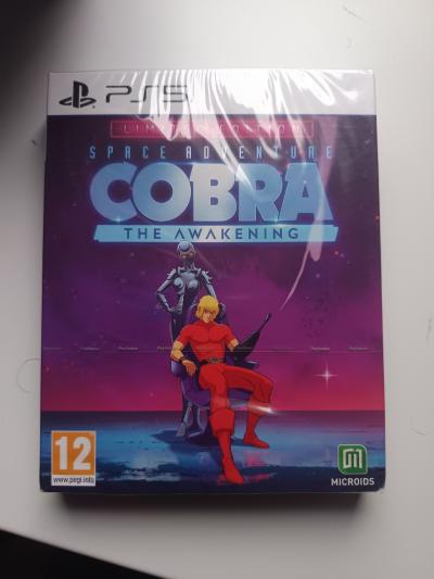 COBRA SPACE ADVENTURE THE AWAKENING LIMITED EDITION NEUF PS5 LIRE   PHOTOS