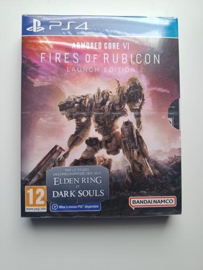 ARMORED CORE 6 FIRE OF RUBICON LAUNCH EDITION NEUF BLISTER PS4