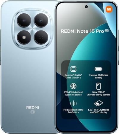 Smartphone Xiaomi Redmi Note 15 Pro NEUF