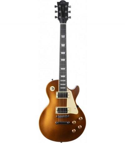 Guitare Electrique EKO LS300 GLD   Type LP vintage   Gold
