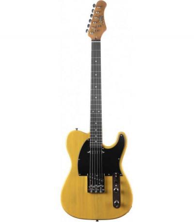 Guitare Electrique EKO TL400 BS   Type Tele vintage corps l�ger   Butterscotch