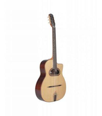 Guitare Jazz Manouche Altamira M01D RN Epic�a Massif - Palissandre   Livr�e En �
