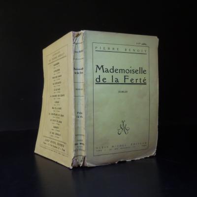 N24.359 Mademoiselle De La Fert� 1923 Pierre Benoit French Literature Novel