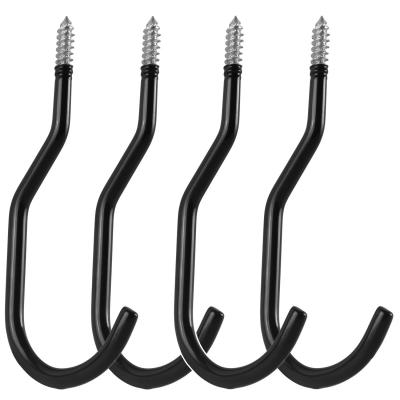 Maclean MC 485   Lot de 4 crochets de plafond, acier, charge maximale 10 kg par;