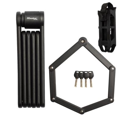 Master Lock Antivol V�lo Pliable � Clefs en Acier Trempr�, 4 cl�s, Support de tr