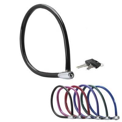 MASTER LOCK Cable Antivol V�lo [55 cm C�ble] [Cl�] [Ext�rieur] [Couleur Al�atoir