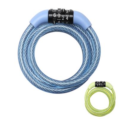 MASTER LOCK Cable Antivol V�lo [1,2 m C�ble] [Combinaison] [Ext�rieur] [Couleur