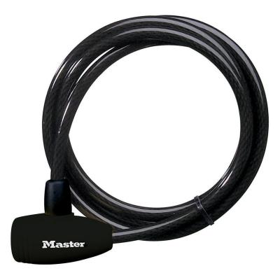 Master Lock 8154EURD Cable Antivol V�lo avec Serrure � Cl�, 1,8 m C�ble
