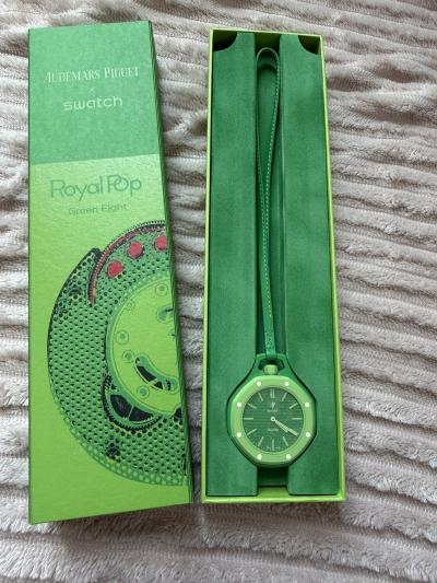 Swatch Royal Pop AP | Green Eight | Neuve avec papier
