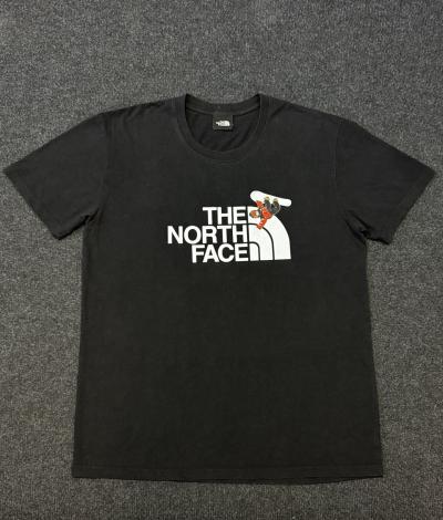 T shirt The North Face noir snowboard logo oversize streetwear