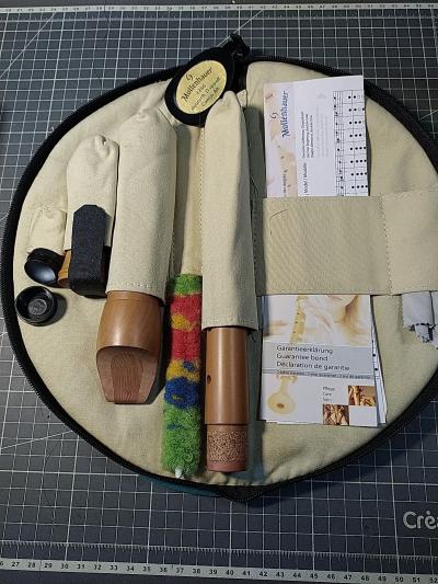 Flute � Bec Alto en fa' de Mollenhauer  model Prima Canta 2266  doigt� allemand