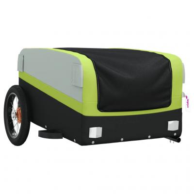 Remorque chariot transport de v�lo 30 kg fer vert Helloshop26 02_0044098