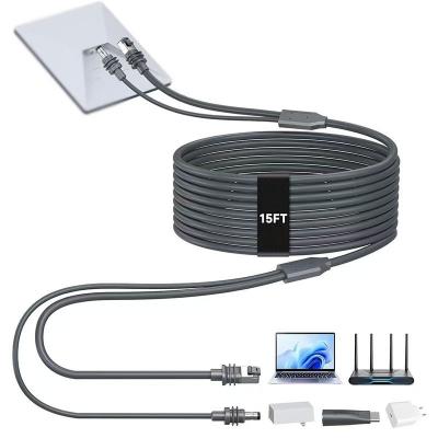 C�ble 3 en 1 Starlink Mini vers RJ45 Ethernet Cat6 & USB C PD 20V Alimentation