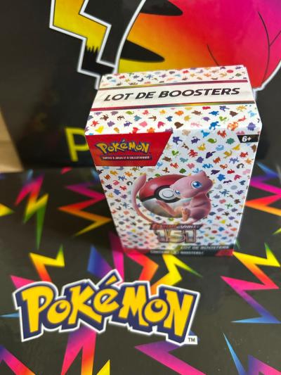 POKEMON    151 S&V Scarlet&Violet Bundle Booster Box MEW EV 3.5