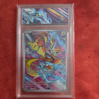 Carte Pok�mon : ZERAORA FA 151-142 Couronne Stellaire  Carte Pokemon PCA 9.5