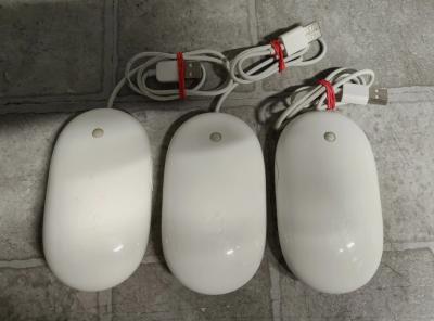 Lot de 3 Souris Apple Filaire USB Laser Mighty Mouse