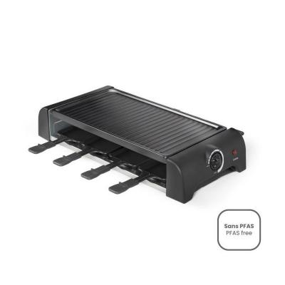 Appareil a raclette 8 personnes   LIVOO   DOC312   1300W   8 personnes   Plateau
