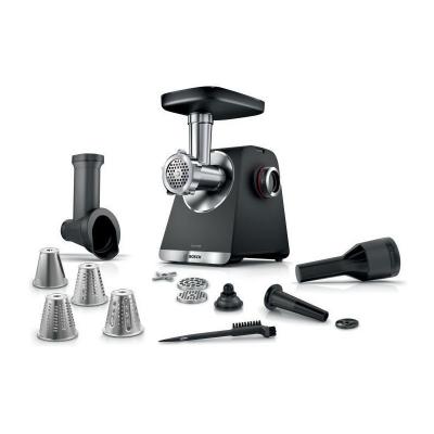 Hachoir a viande BOSCH S�rie 6 MFWS640B   500 W   3,5 kg-mn   3 grilles de hacho