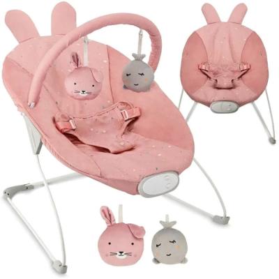 Transat B�b� MoMi GLOSSY L�ger Rose 8 M�lodies Vibrations Jouets 0 9kg