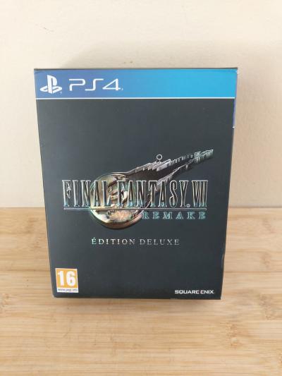 Jeu vid�o ps4 Sony playstation coffret �dition deluxe complet final fantasy VII