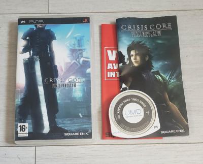 Jeu Sony Playstation Psp Crisis Core Final Fantasy VII Avec Notice