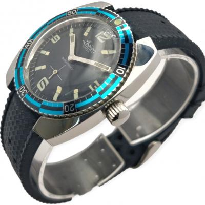 Ledian 38mm 1970s Cal M�canique FE 233 60 LEBROCANTHEURE MONTRE VINTAGE WATCH