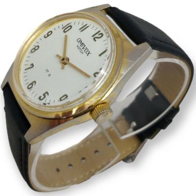Omivox 35mm 1980s Calibre m�canique manuel LEBROCANTHEURE MONTRE VINTAGE WATCH