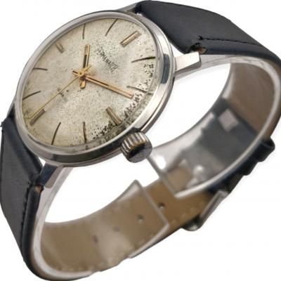 Permawatch 33mm 1960s Cal M�canique ETA 2500 LEBROCANTHEURE MONTRE VINTAGE WATCH