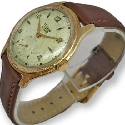 Roan Calibre m�canique Jeambrun Circa 1950 Lebrocantheure Montre Vintage Watch 6