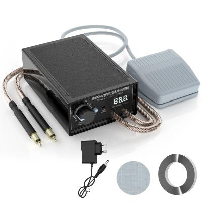 8000W High Power DIY Handheld Spot Welding Machine Portable 0 1200A 0.1mm...