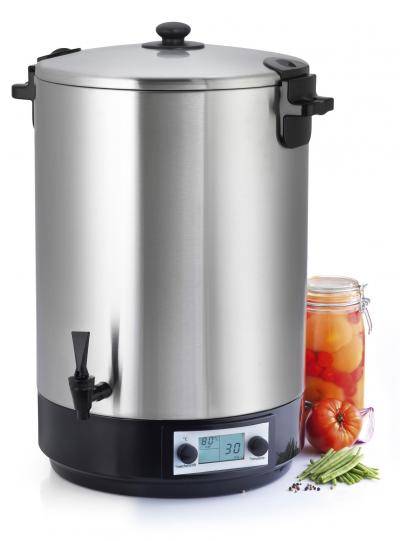 Nature&saveurs St�rilisateur De Bocaux �lectrique Cuve Inox Avec Robinet Et