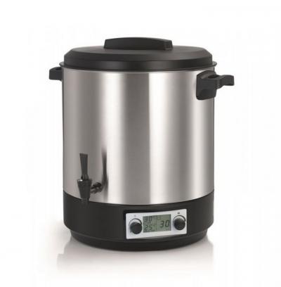 Nature&saveurs St�rilisateur De Bocaux �lectrique Cuve Inox Avec �cran Lcd