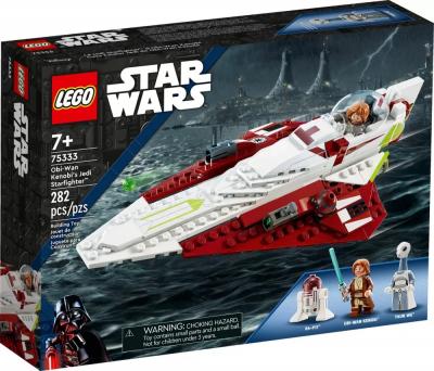 LEGO Star Wars 75333 : Le chasseur Jedi d Obi Wan Kenobi Scell�  neuf