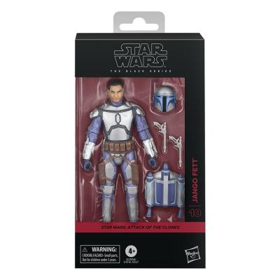 Action Figure Star Wars L'attaque des clones Black Series Jango Fett   Hasbro