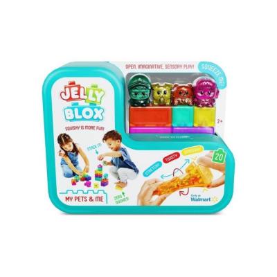 My Pets and Me   Jeu de construction   JELLY BLOX   GOLIATH   20 blocs   2