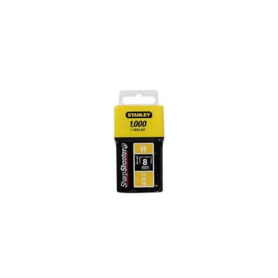 Agrafes 6 mm type H bo�te de 1000 STANLEY 1 TRR134T