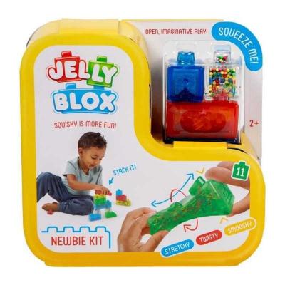 Jeu de construction   GOLIATH   Jelly Blox Newbie Kit   Blocs souples et