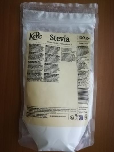 Poudre fine de st�via 100g (98 % de rebaudioside A)   Koro