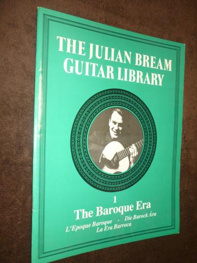 partitions guitare Bream Julian : The Julian Bream Guitar Library 1. The Baroque