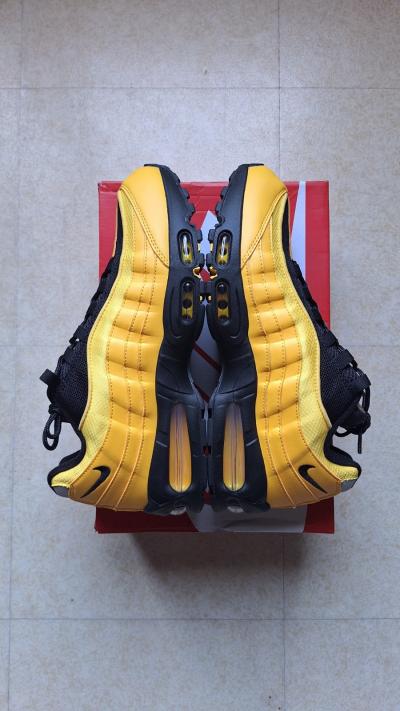 Nike Air Max 95 Big Bubble Varsity Maize - Black Black - EUR47 - US 12.5. Neuf .