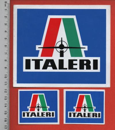 ITALERI MAQUETTE MOD�LISME   JOUET MINIATURE AVION   LOT 3 AUTOCOLLANTS