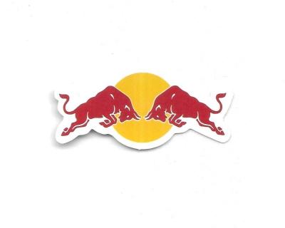 PETIT AUTOCOLLANT   RED BULL : BOISSON TONIQUE CAFE ENERGY DRINK - STICKERS