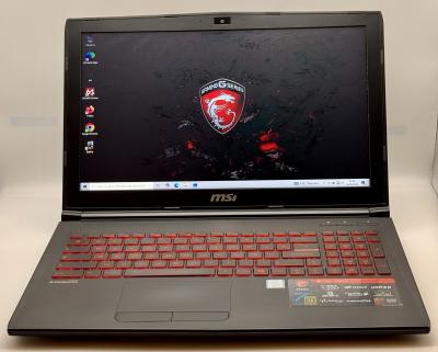 MSI gamer - 15,6- i5 7th - Ram 8 go -128 ssd  1To Hdd -GTX 1050  - w 10.